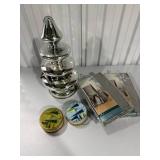 Silver Table Décor & Holiday Accent Lot