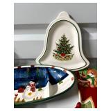 Christmas Platters & Serving Dishes
