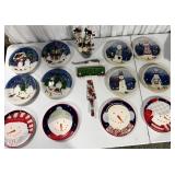 Snowman Holiday Dishware & Utensil Collection