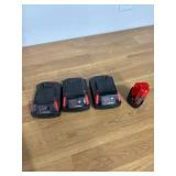 Lot of Milwaukee Batteries