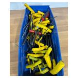 Lot of Assorted T-handle Hex/Allen Wrenches