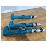 Lot of Makita 3/8" Drivers