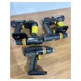 Lot of Panasonic Cordless Drills