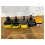 Lot of Cordless Tool Batteries