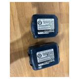 Lot of Makita Cordless Tool Batteries