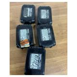 Lot of Makita Cordless Tool Batteries