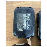 Lot of Makita Cordless Tool Batteries