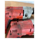 Lot of Milwaukee Corded Drills