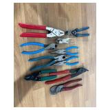 Lot of Assorted Pliers