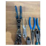 Lot of Assorted Pliers