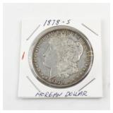 1878-S Morgan Silver Dollar Coin