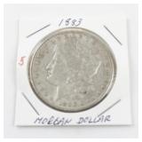 1883 Morgan Silver Dollar Coin