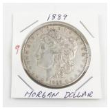 1889 Morgan Silver Dollar Coin