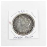 1892-S Morgan Silver Dollar Coin