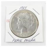 1925 Peace Dollar Silver Coin
