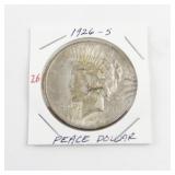 1926-S Peace Silver Dollar Coin