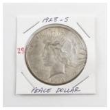 1928-S Peace Silver Dollar Coin