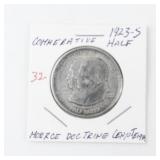 1923-S Monroe Doctrine Centennial Half Dollar Commemorative Coin