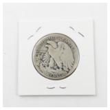 1916-D OBVERSE MINT MARK Liberty Walking Half Dollar Coin - SCARCE