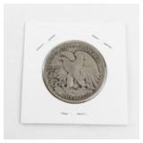 1918-S Liberty Walking Half Dollar Coin