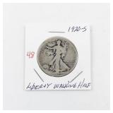 1920-S Liberty Walking Half Dollar Coin