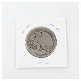 1921? Walking Liberty Half Dollar Coin - AG condition