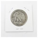 1927-S Walking Liberty Half Dollar Silver Coin