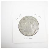 1958-D Franklin Half Dollar Coin