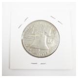 1959-D Franklin Half Dollar Coin