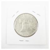 1961 Franklin Half Dollar Silver Coin