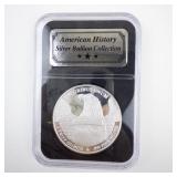Declaration of Independence .999 Fine Silver 1 Troy Ounce Coin in Case