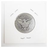 1909-S Barber Quarter Silver Coin