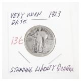 1923 Standing Liberty Quarter