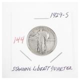 1929-S Standing Liberty Quarter