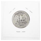 1938 Washington Quarter Silver Coin