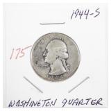 1944-S Washington Silver Quarter
