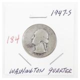 1947-S Washington Quarter Silver Coin