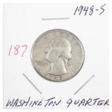 1948-S Washington Quarter