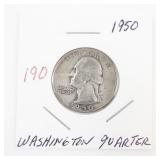 1950 Washington Quarter