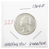 1964-D Washington Quarter