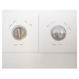 Pair of 1930 Mercury Dimes Including 1930-S