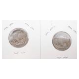 1920 and 1920-S Buffalo Nickels in Holders