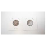 1924 and 1924-D Buffalo Nickels