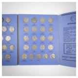 Complete Jefferson Nickel Album 1938-1961 Including Silver War Nickels