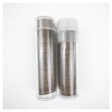 2 Tubes of Assorted U.S. Circulated Pennies