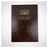 Dansco Lincoln Penny Coin Album with 125 Wheat Backs 1909-1959