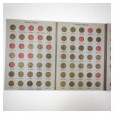 Dansco Lincoln Penny Coin Album with 125 Wheat Backs 1909-1959