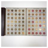Dansco Lincoln Penny Coin Album with 125 Wheat Backs 1909-1959