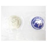 1973 Uncirculated 40% Silver Eisenhower Dollar in Sealed Packaging
