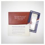 U.S. Mint Bicentennial Silver Uncirculated 3-Coin Set 1776-1976 in Original Packaging